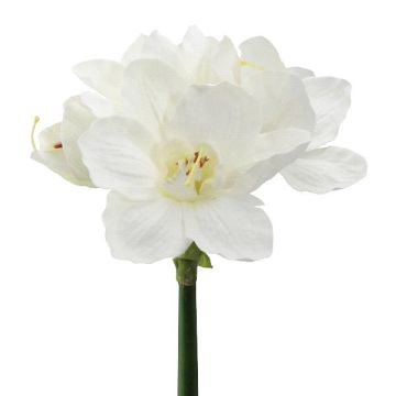 Künstliche Blume Amaryllis WELBA, weiß, 65cm