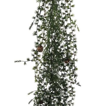 Deko Girlande Lärche WODRI, Zapfen, grün, 190cm