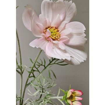 Deko Zweig Schmuckkörbchen HIKJAN, rosa-weiß, 80cm