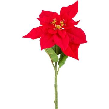 Kunstblume Weihnachtsstern JORTI, rot, 60cm