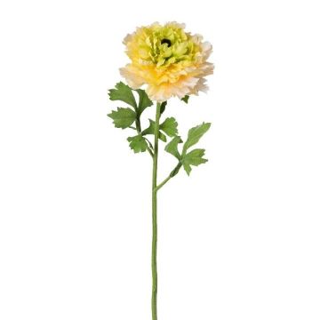Deko Blume Ranunkel SLANK, gelb, 45cm