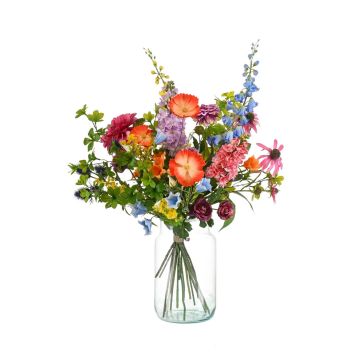 Kunstblumenstrauß FEME, bunt, 90cm, Ø55cm Kunstblumenstrauß FEME, bunt, 90cm, Ø55cm