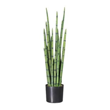 Kunst Sukkulente Sansevieria cylindrica VROSKE, grün, 100cm