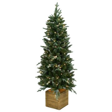 Künstlicher Tannenbaum FARGO, LEDs, 150cm, Ø60cm