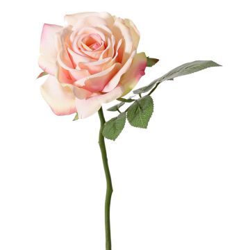 Kunstblume Rose NIKOLETA, rosa, 30cm, Ø12cm