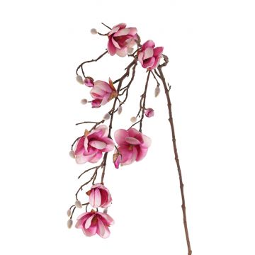 Textilblume Magnolie KOSMAS, rosa-pink, 115cm, Ø8cm