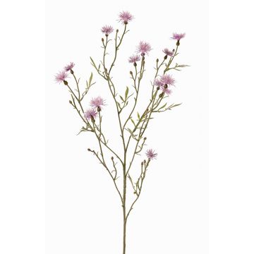 Kunstblume Kornblume ZENOBIOS, rosa-lila, 80cm, Ø2-3cm