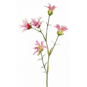 Künstliche Japanische Nelke KASTALIA, rosa, 65cm, Ø4-5cm