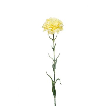 Künstliche Nelke NIRUSHA, gelb, 65cm, Ø9cm