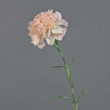 Künstliche Nelke NIRUSHA, rosa-creme, 65cm, Ø9cm