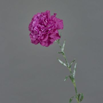 Künstliche Nelke NIRUSHA, violett, 65cm, Ø9cm