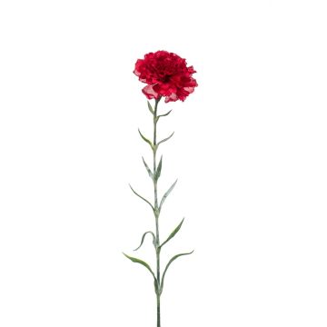 Künstliche Nelke NIRUSHA, rot, 65cm, Ø9cm