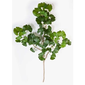 Künstlicher Ginkgo Zweig BAO, schwer brennbar, 60cm