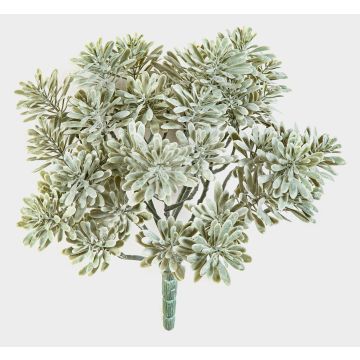 Kunstpflanze Crossostephium ALGOL, Steckstab, crossdoor, grau-grün, 20cm