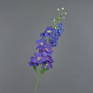 Unechte Blume Rittersporn SETSUKO, dunkelblau-lila, 95cm, Ø14cm