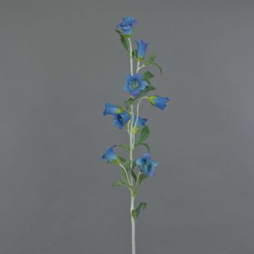 Deko Kunstblume Glockenblume AIMI, dunkelblau, 90cm, Ø3-5cm