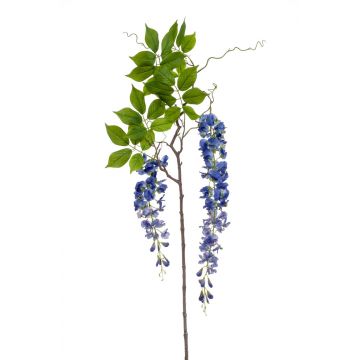 Künstlicher Blauregen Zweig NISSRINE mit Blüten, blau, 145cm