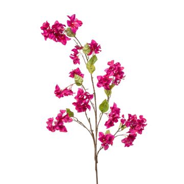Dekozweig Drillingsblume MIKKI mit Blüten, pink, 130cm