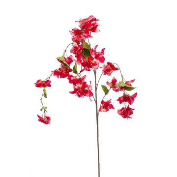 Dekozweig Drillingsblume MIKKI mit Blüten, rot, 120cm