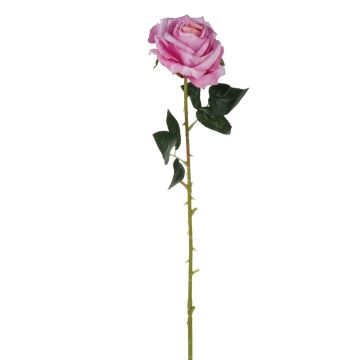 Textil Rose ELEAZAR, pink, 65cm, Ø9cm