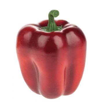 Künstliche Paprika PINTO, rot, 9cm