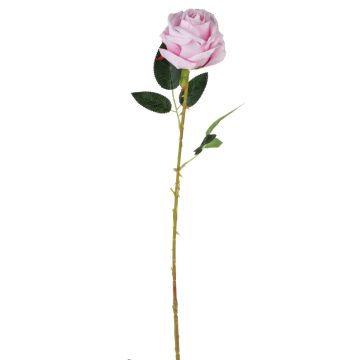 Textil Rose ELEAZAR, rosa, 65cm, Ø9cm