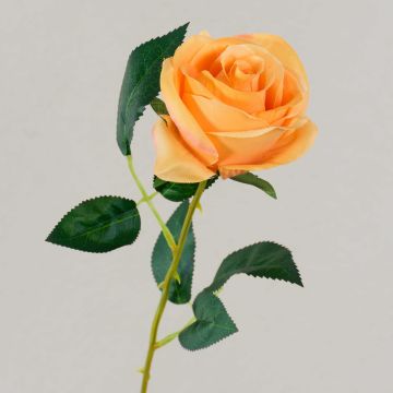Kunstblume Rose SEENSA, orange, 55cm, Ø7cm