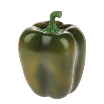 Künstliche Paprika PINTO, grün, 9cm, Ø7,5cm