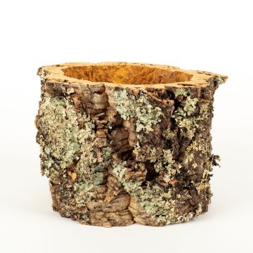 Blumentopf ORSINO aus Korkrinde, natur, 20cm, Ø23-28cm 