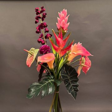 Blumenstrauß Kreation Tropical Island – Kundenwunsch von Josef