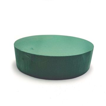 Nasssteckschaum Torte XAVERIUS, grün, 8cm, Ø30cm