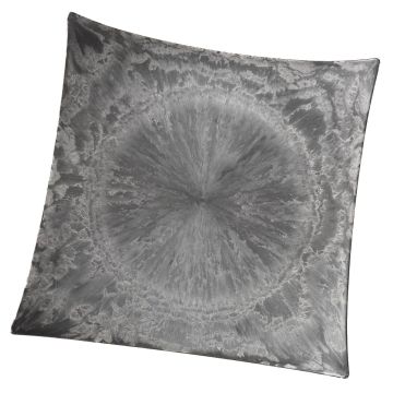 Quadratisches Dekotablett JEFFERSON, Kunststoff, schwarz, 23x23x1,5-4cm