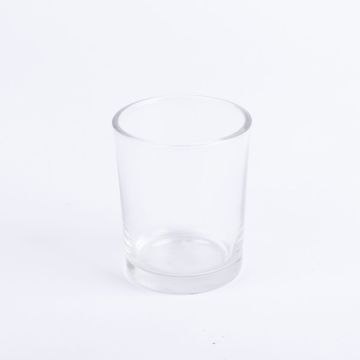Teelichtglas MALI, klar, 6,5cm, Ø5,5cm
