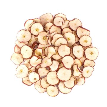 Getrocknete Apfelscheiben GERHILD, rot, Ø4-6cm, 200g