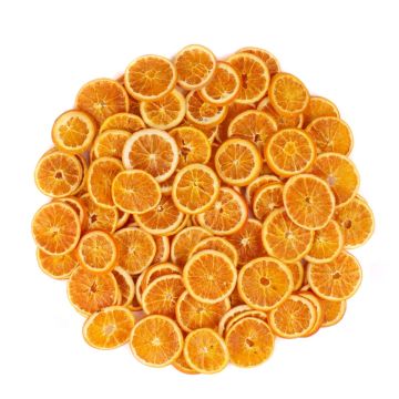 Getrocknete Orangenscheiben ELLIDA, orange, Ø4-6cm, 250g Getrocknete Orangenscheiben ELLIDA, orange, Ø4-6cm, 250g