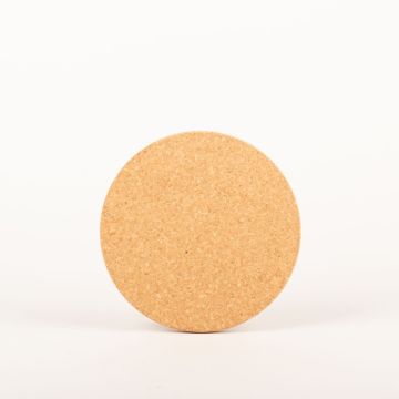Runder Press Untersetzer aus Kork MANARA, natur, 1,5cm, Ø20cm