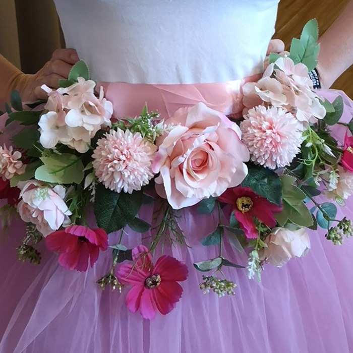 DIY - Faschingskostüm - Pink Flower Fairy