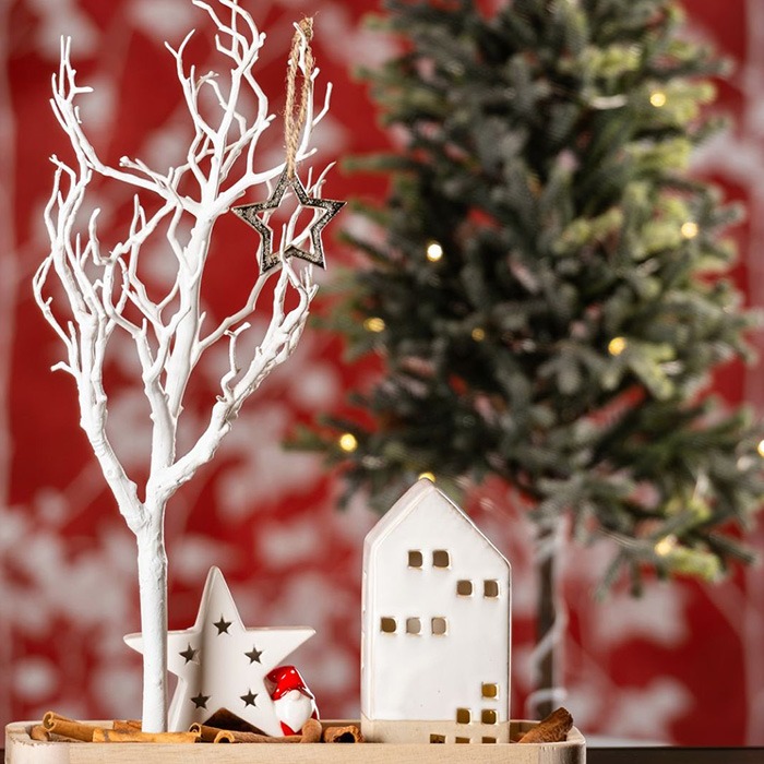 Fenster-Weihnachtsdeko