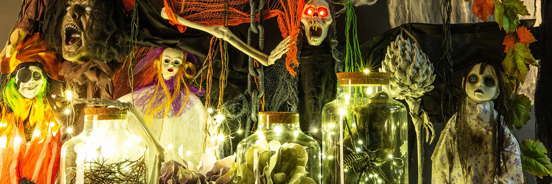 Gruselspaß mit Horrordeko