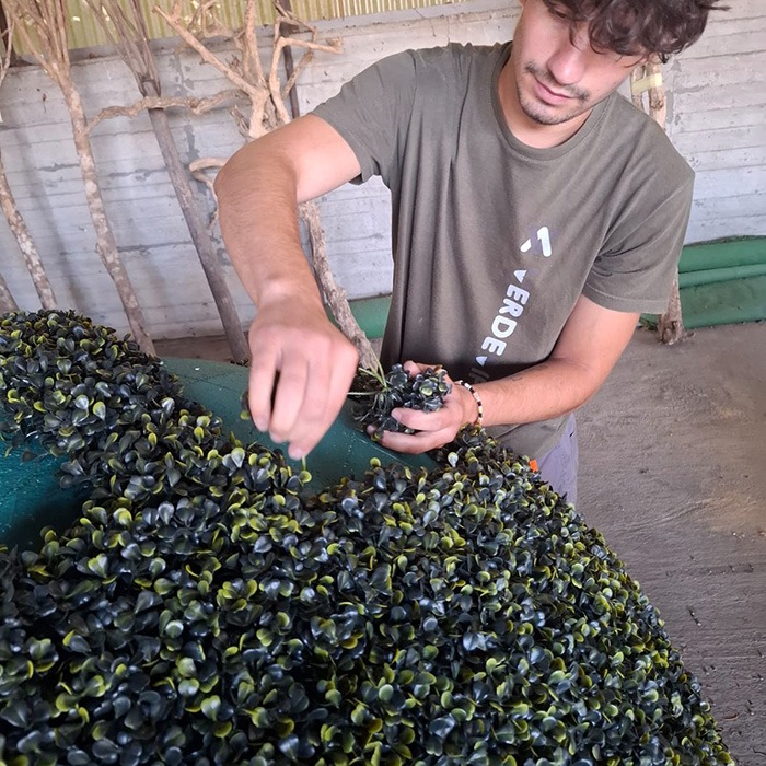 künstliche Buchskugel 150 cm