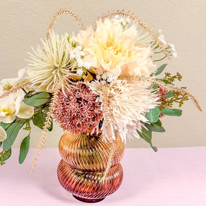 mit Chrysanthemen